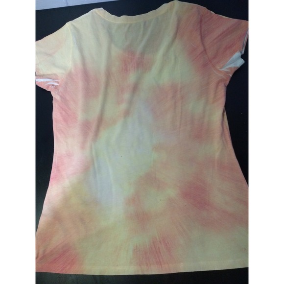 Walt Disney's Mickey Mouse Mickeys Nightmare Tie Dye  T-shirt Burn Out Size L - Picture 2 of 5